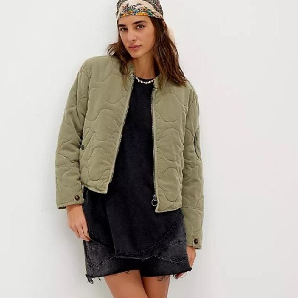 NWT! Free People Aura Liner Jacket‎ in Adventurer, Size: XL